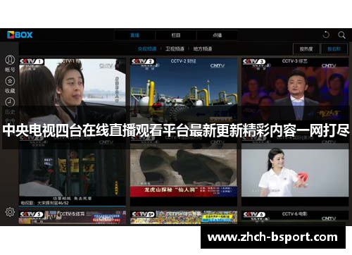中央电视四台在线直播观看平台最新更新精彩内容一网打尽